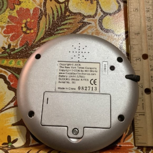 New York Times Excalibur Electronic Sudoku Game - Picture 3 of 5